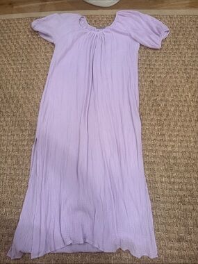 Tart Collection Elowen Gauze Maxi Dress In Lilac w/ camisole